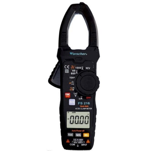 Przejdź do produktu Miernik cęgowy AC DC Forscher FS216