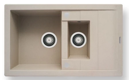 Zlewozmywak Pyramis Studio 78x48 1 1/2B 1D